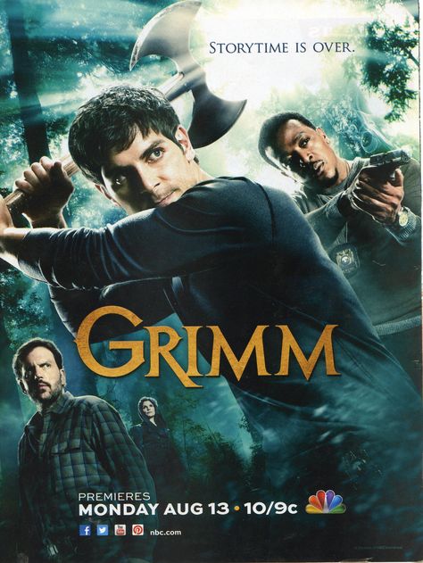 Grim Entertainment weekly Silas Weir Mitchell, Grimm Tv Series, Grimm Tv Show, 8k Tv, Grimm Tv, David Giuntoli, Septième Art, Great Tv Shows, Book Tv