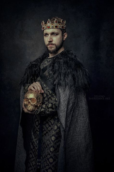 King Photoshoot, Laura Sheridan, Creative Portraiture, Male Pose Reference, King Photography, Men Photoshoot, Antwerp Belgium, Fantasy Portraits, 다크 판타지