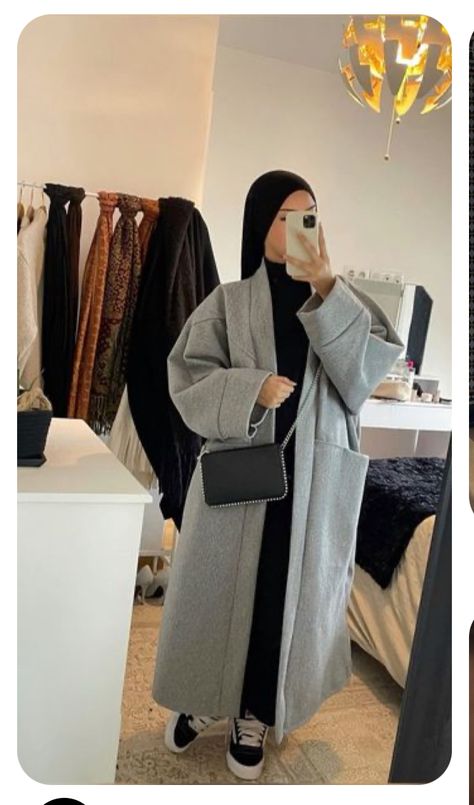 Vinter Mode Outfits, Modest Outfits Muslim, Modest Winter Outfits, Outfits Muslim, Estilo Hijab, Modest Casual Outfits, Stile Hijab, Christmas Outfit Ideas, Hijab Fashionista