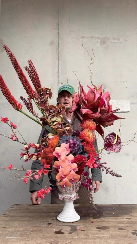 @september___studio | Rate Or Hate 🌸 #floraldesign #flower #florist #flowerpower #plants #plantlover #nature #design | Instagram Gourd Centerpiece, Simple Flower Arrangements, Fall Centerpiece Ideas, Thanksgiving Floral Arrangements, Florist Studio, Floral Arrangement Ideas, Stuffed Turkey, Thanksgiving Floral, Fall Centerpieces