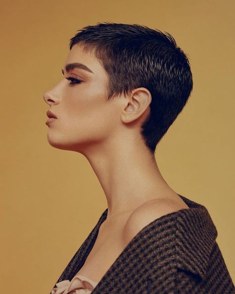 2024 Pixie Haircut 18 Ideas: From Grey Aesthetic to Cute Blonde Trends Undercut Hair Designs, Short Sassy Haircuts, Crop Hair, Very Short Haircuts, Short Hair Undercut, Super Short Hair, Trendy Hairstyle, Curly Hair Women, Very Short Hair