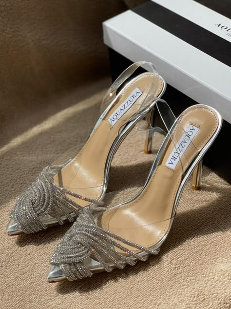 Elegant Shoes Heels, Pretty Heels, Cinderella Shoes, Fashion Shoes Heels, Shoes Heels Classy, Shoes Outfit Fashion, Classy Shoes, Wedding Shoes Heels, Stunning Shoes