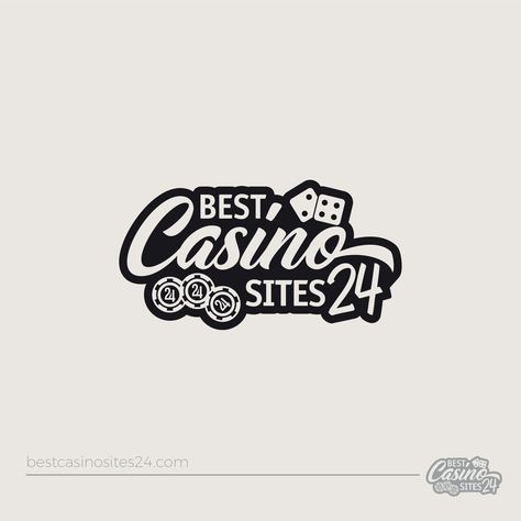 Best Casino Sites 24 Logo Bingo Logo Design, Casino Logo Design Ideas, Casino Graphic Design, Casino Logo Design, Casino Entrance, Site Design Ideas, Online Casino Slot Machine, Casino Poster, Fantasy Football Logos