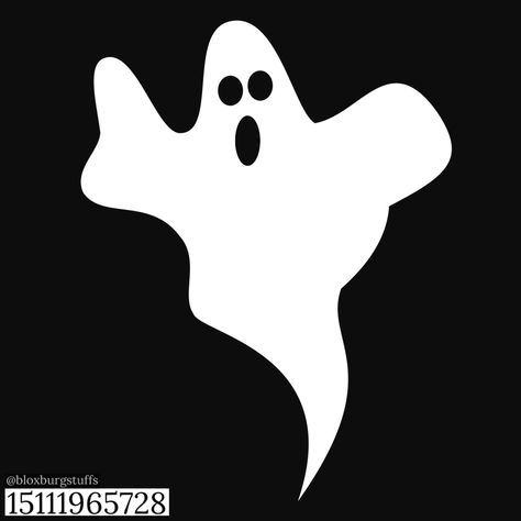 decal code Decals Bloxburg, Halloween Decals, Decal Codes, Sticker Transparent, Bloxburg Decals, Bloxburg Decal Codes, Ghost Faces, Transparent Stickers, Wall Sticker