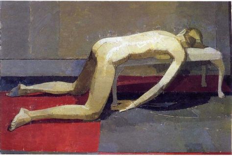 Euan Uglow Ewan Uglow, Euan Uglow, Painting School, Figurative Artists, Figurative Painting, Art Installation, Night Painting, Abstract Expressionist, British Artist