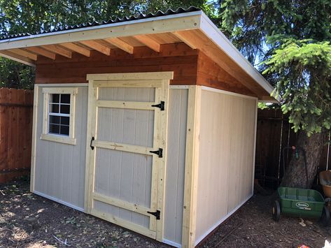 Flat Roof Shed, 8x10 Shed, Car Pinstriping, Well House, Cabin Plan, Lean To Shed Plans, Build Your Own Shed, Lean To Shed, Shed Building Plans