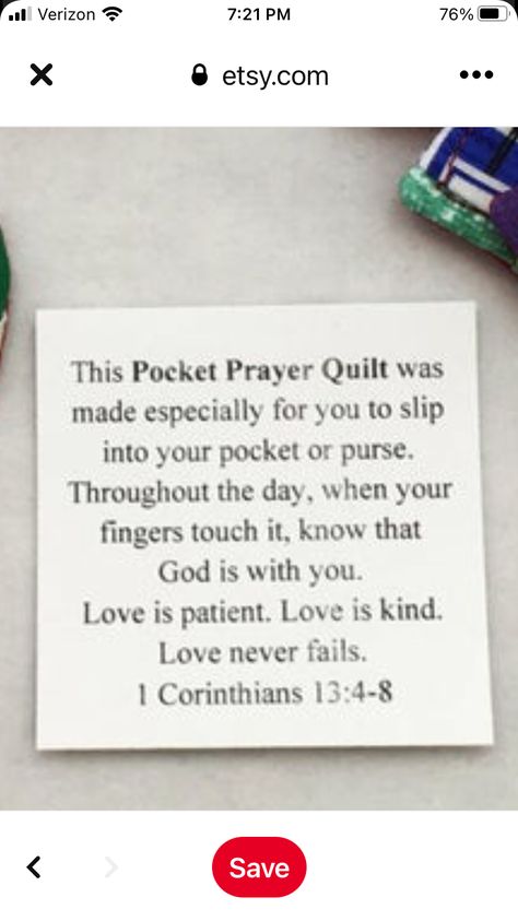 Prayer Cloth Sayings, Crochet Crosses, Pocket Prayers, Emmaus Agape, Prayer Square, Pocket Quilt, Prayer Cloth, Crochet Kindness, Prayer Crafts