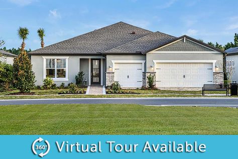 Del Webb Stone Creek New Home Communities | Ocala, Florida Homes | Del Webb Stone Creek, Cafe Seating, Ocala Florida, 360 Virtual Tour, Florida Homes, Gathering Room, Resort Style Pool, Flex Room, Open Concept Kitchen