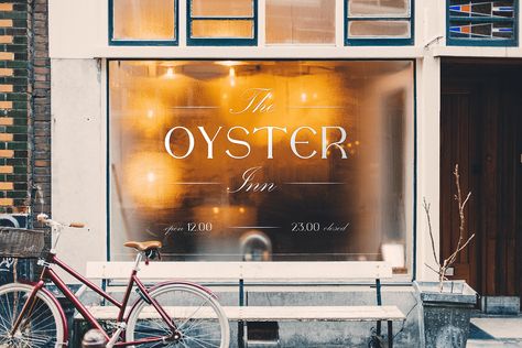 Oyster Bar Brand Identity Oyster Bar Design, Oyster Bar Restaurant, Bar Branding, Oyster Bar, Branding Logo Design, Cote D’azur, French Riviera, Graphic Design Branding, Bar Design