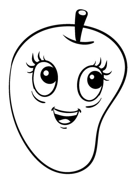 Mango - Lol Coloring Pages Mango Outline, Lol Coloring Pages, Lol Coloring, Mango Ice Cream, Coloring Pictures, Coloring Pages, Mango, Ice Cream, How Are You Feeling