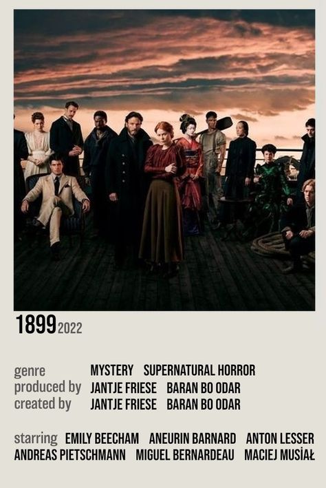 1899 Series Poster, 1899 Show, 1899 Netflix Poster, 1899 Series Aesthetic, Aneurin Barnard 1899, 1899 Netflix Series, 1899 Poster, 1899 Series, Dopamine Boost