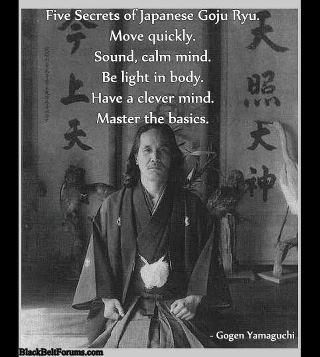 Gogen Yamaguchi. Goju Ryu. ^_^ Masters Quotes, Goju Ryu Karate, Okinawan Karate, Goju Ryu, Martial Arts Quotes, Award Plaques, Health And Physical Education, Karate Martial Arts, Shadow Warrior