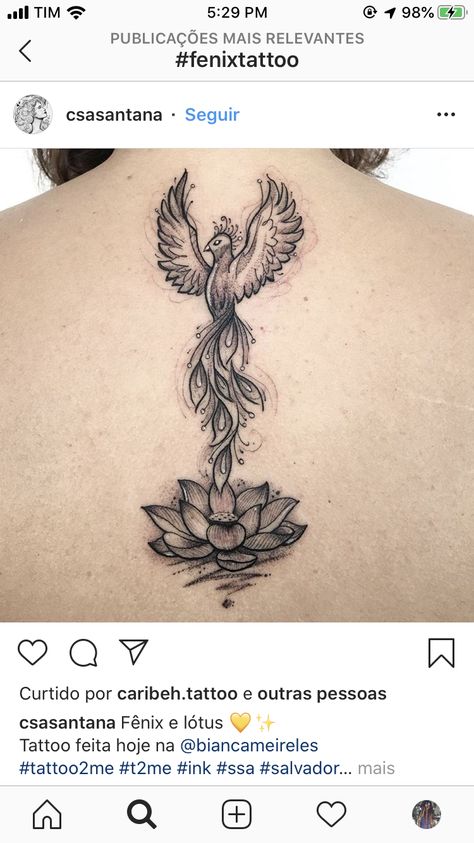 Ideas tattoo for woman Phoenix Rising From Lotus Tattoo, Phoenix And Lotus Tattoo Feminine, Phoenix Lotus Tattoo Feminine, Phoenix And Lotus Flower Tattoo, Lotus Phoenix Tattoo, Phoenix And Lotus Tattoo, Phoenix Lotus Tattoo, Rose Chest Tattoo, Rising Phoenix Tattoo