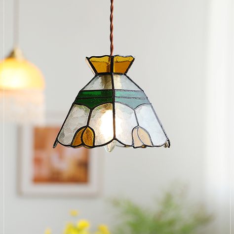 Vintage Stained Glass Chandelier, Stained Glass Lampshade, Stained Glass Lamp Shade, Stained Glass Pendant Light, Stained Glass Pendant, Stained Glass Lamp Shades, Stained Glass Lamp, Stained Glass Patterns Free, Stained Glass Light