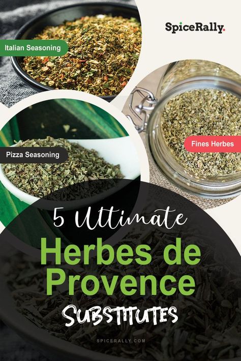 5 Ultimate Herbes de Provence Substitutes. Herbs Of Provence Recipe, Herbs De Provence Mix Recipe, Herbs De Provence Recipes, Pizza Seasoning Recipe, Herb De Provence Recipe, Pizza Spices, Herbs Of Provence, Diy Spices, Italian Spices