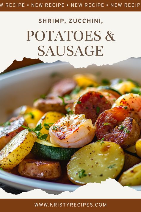 These Shrimp, Zucchini, Potatoes, and Smoked Sausage Foil Packets are a game-changer! A complete meal bursting with smoky, savory, and fresh flavors, all wrapped up in foil for effortless cooking and cleanup.
#FoilPackMeals #QuickDinners #ShrimpRecipes #HealthyDinners #SummerMeals #EasyRecipes #CampingMeals Veggie Foil Packets, Potatoes And Smoked Sausage, Shrimp Foil Packets, Shrimp Zucchini, Smoked Sausage Recipes, Foil Pack Meals, Foil Packet Meals, Shrimp And Vegetables, Juicy Shrimp