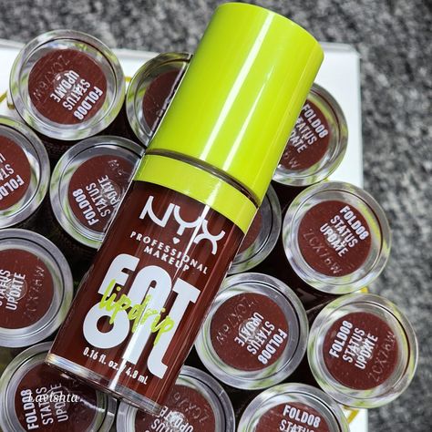 RESTOCKED Nyx FAT OIL LIP DRIP 🔥Hydrating tinted lip oil gloss❤ Serve high-shine looks sans stickiness❤ Sale Price: 1440 BDT 🔥 Regular Price: 1620 BDT Available Shades:✅ My Main Scrollin Follow Back Missed Call Super Model Status Update That's Chic ✅ Inbox us / ORDER from website Get an extra discount with code: new10 https://lavishta.com/product/fat-oil-lip-drip/ Nyx Fat Oil Lip Drip, Nyx Fat Oil, Lip Oil Gloss, Fat Oil, Tinted Lip Oil, Status Update, Dripping Lips, Super Model, Follow Back