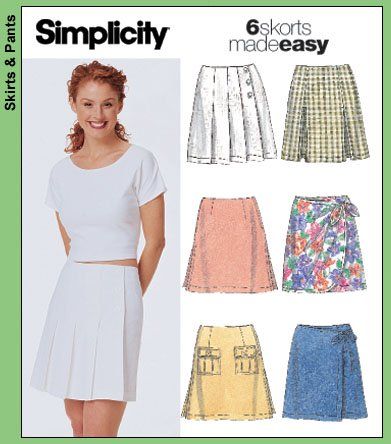 Simplicity 5173 Skort Sewing Pattern, Skort Pattern, Girls Skirt Patterns, Mexican Riviera, Sew Clothing, Sew Ideas, Skort Outfit, Skirt Patterns, Sewing Shorts