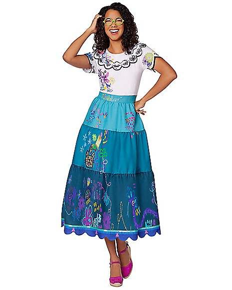 Mirabel Halloween Costume, Mirabel Adult Costume, Mirabel Diy Costume, Diy Mirabel Costume, Encanto Costume Ideas, Diy Encanto Costume, Encanto Costume Diy, Encanto Halloween Costumes, Mirabel Encanto Costume