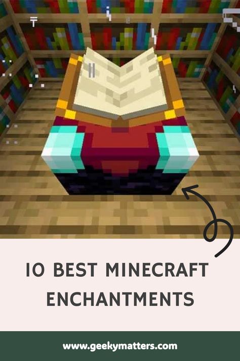 The enchantments in the game of Minecraft were an awesome addition for players. Not only did they offer Minecraft enthusiasts a great deal of end-game content Minecraft Achievements List, Minecraft Enchantments, Minecraft Education, Minecraft Dungeons, Best Router, Board Game Table, The Enchantments, How To Get Better, Geek Life