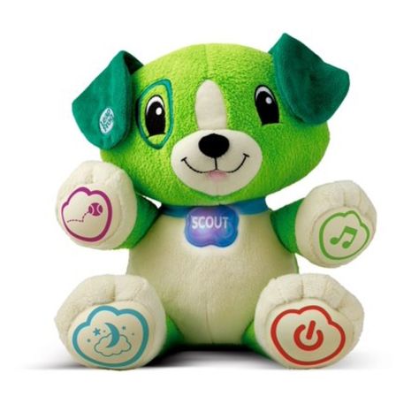 My Pal Scout Plush Puppy Baby Learning Toy, $20 Leap Frog Toys, Bear Songs, Baby Learning Toys, Smart Toys, Baby Green, Leap Frog, Personalized Learning, Baby Puppies, Baby Learning