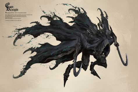 ArtStation - Black Mist of Despair, Specter Knight Schreneubilger Knight Of Despair, Shadow Monster, 다크 판타지, Knight Art, Monster Concept Art, Dungeons And Dragons Homebrew, Fantasy Creatures Art, Fantasy Monster, Fantasy Armor