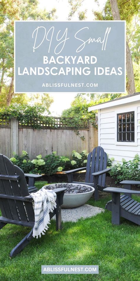 Don't let a small backyard hold back your landscaping dreams! Our collection of DIY small backyard landscaping ideas proves that size doesn't matter when it comes to creating a beautiful outdoor space. From cozy patios to vertical gardens, we've got you covered. Ready to get inspired? #backyardmakeover #gardeninspiration #diygarden Rental Friendly Backyard Ideas, Cozy Patios, Diy Backyard Decor, Diy Backyard Projects, Diy Small Backyard, Diy Outdoor Space, Small Backyard Landscaping Ideas, Small Front Yard Landscaping, Cheap Backyard