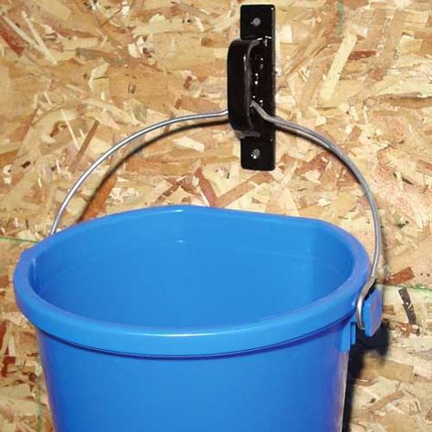 Horse Feeder, Water Pail, Horse Water, Garage Shelves, Horse Fencing, Horse Feed, Stables Design, Camper Makeover, Water Bucket