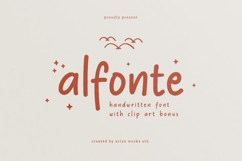 Alfonte is a clean script font. This font is very unique and natural because it is made from the designer’s digital handwriting. This font will make your designs look chic, authentic and amazing. Preview & design using Alfonte font for iOS, Android, macOS, or Windows for free, or you can buy the full version with […] Get your free download of the Alfonte Font now at FreeFontDL - <a rel="nofollow" href="https... Free Hand Fonts, Event Planner Branding, Best Free Script Fonts, Free Handwritten Fonts, Typography Typeface, Typeface Logo, Journal Fonts, Fonts Typography, Free Script Fonts