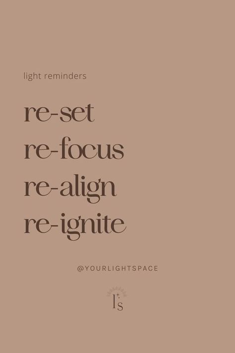 Rest, refoucs, realign, reignite - reminder and inspirational quote for spiritual businesses from Your Lightspace Stop And Rest Quote, Allow Yourself To Rest Quotes, Quotes For Rest, Reset Quotes Fresh Start, Quotes About Rest, Restart Quotes, Csm Fashion, Rest Quote, Rest Quotes