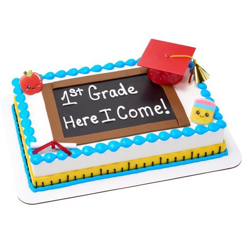 Nursery Graduation Cake, Sheet Cakes, Preschool Graduation, Graduation Cake, Graduation Cakes, Sheet Cake, Boy Nursery, Cake Ideas, Fondant