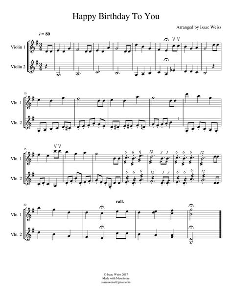 Happy Birthday Violin Sheet Music, Happy Birthday On Violin, Happy Birthday Violin Notes, Violin Duet Sheet Music, Happy Birthday Sheet Music, Violin Happy Birthday Card, Lovely Violin Sheet Music, Violin Notes, Letter Notes