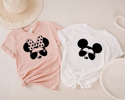 Disney Sunglasses Mickey and Minnie Tshirt Disney Family and - Etsy Disney Tshirts Family Vacations, Minnie Tshirt, Disney Sunglasses, Cool Disney, Disney Tshirt, Shop Disney, Christmas Vacation Shirts, Disney Couple Shirts, T-shirt Print Design