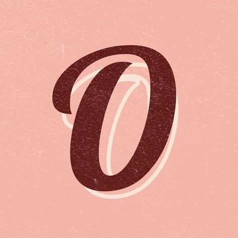 Letter O font printable a to z stylish lettering alphabet | free image by rawpixel.com / jingpixar O Design Letter, Font Aesthetic A-z, Stylish Alphabets Letters Type Design, Letter O Aesthetic, Letter O Calligraphy, Abjad Lettering A-z, O Letter Images, O Font, Alphabet Aesthetic