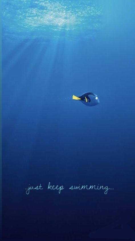 Disney Movie Quotes Aesthetic Wallpaper, Just Keep Swimming Wallpaper Iphone, Disney Aesthetic Quotes, Just Keep Swimming Wallpaper, Disney Quotes Aesthetic, Disney Quotes Wallpaper, Dory Wallpaper, Disney Quote Wallpaper Iphone, Just Keep Swimming Dory