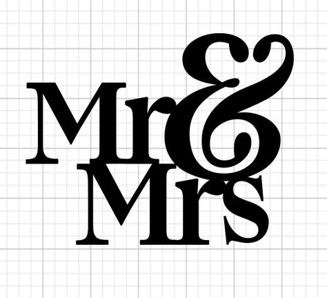 Mr And Mrs SVG Cake Topper Mr And Mrs Cake Topper Printable, 2d Cake, Diy Wedding Cake Topper, Mr And Mrs Svg, Mr Mrs Cake Toppers, Art Greeting Cards, Diy Cake Topper, Do It Yourself Projects, Diy Cake