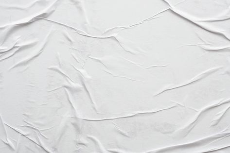 Blank white crumpled and creased paper p... | Premium Photo #Freepik #photo #grey-paper #wrinkled-texture #wrinkled-paper #paper-effect Paper Texture Mockup, Rough Paper Texture, Creased Paper, Recycled Paper Texture, Wrinkled Paper Background, Poster Texture, Wrinkled Paper, About Blank, Grunge Paper