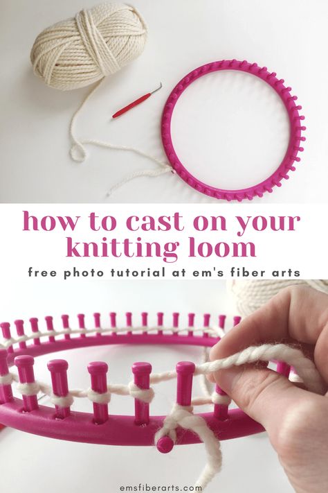 Loom Knitting Patterns Hat, Beanie Tutorial, Loom Knitting For Beginners, Round Loom Knitting, Circle Loom, Loom Hats, Loom Knitting Tutorial, Loom Knit Hat, Loom Knitting Stitches