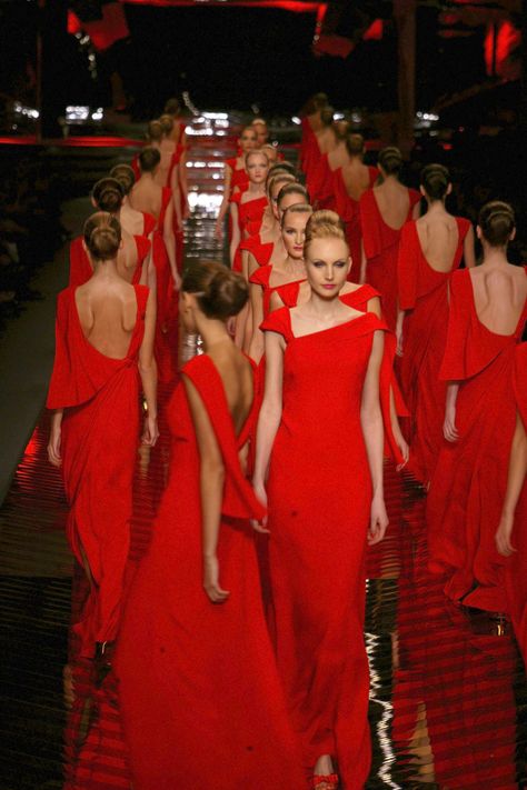 Red Runway Dress, Fashion Documentary, The Last Emperor, Fashion Documentaries, Red Valentino Dress, Last Emperor, Valentino Collection, Valentino Haute Couture, Valentino Fashion