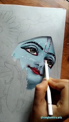 Banke Bihari Drawing, Trending Art, Krishna, Drawings, Art