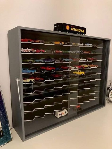 Displaying Hot Wheels Cars, Hot Wheel Collection Wall, Hotwheels Shelves, Diy Hotwheels Display Ideas, Hot Wheels Collection Display, Hot Wheels Wall Storage, Hotwheels Display Ideas, Hotwheels Collections, Hot Wheels Display Ideas