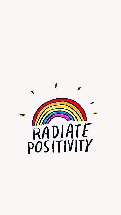 Radiate Positivity! Lyrics Stickers, Ig Pictures, Radiate Positive Vibes, Positive Wallpapers, Happy Girl Quotes, Wednesday Quotes, Radiate Positivity, Rainbow Room, Motivational Posts