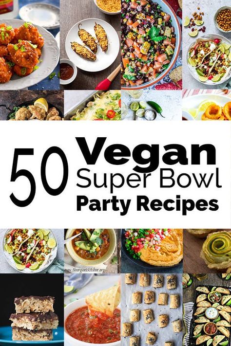 Party Food Vegan, Party Food Meat, Super Bowl Food Easy, Vegan Super Bowl, Party Food Recipes, Vegan Party Food, Bowl Party Food, Vegan Party, Football Snacks