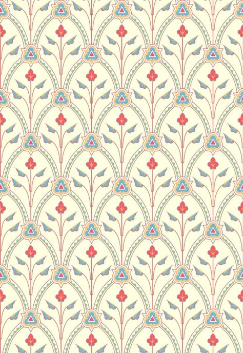 Mughal Patterns, Vintage Textiles Patterns, Mughal Pattern, Textile Design Pattern, Abstract Design Pattern, Vintage Wallpaper Patterns, Flower Seamless Pattern, Mughal Art Paintings, Pattern Design Inspiration