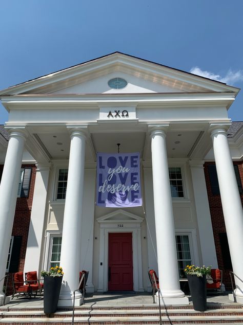 Alpha Chi Omega Banner, Alpha Chi Omega Philanthropy, Philanthropy Banner, Axo Philanthropy, Recruitment Decorations, Random Prints, Paddle Ideas, Philanthropy Events, Recruitment Ideas