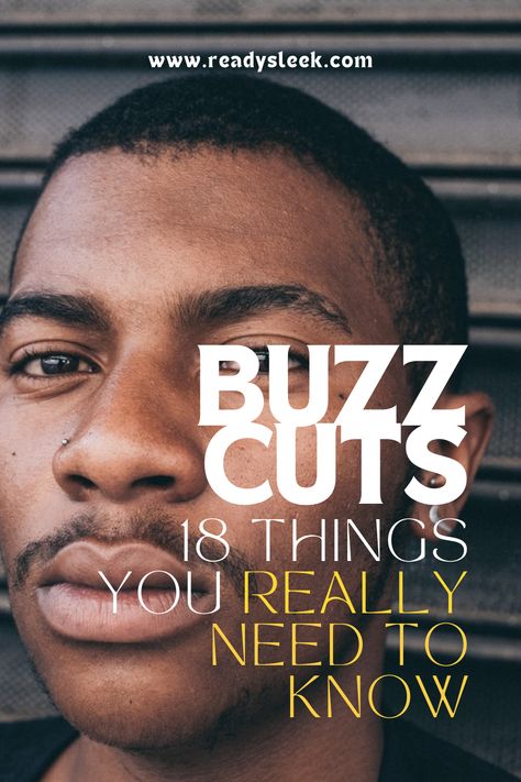 Thinking of taking the buzz cut plunge? Hold your clippers and read this first. From maintenance tips to face shape compatibility, uncover the 18 things you really need to know before buzzing it all off. Don't let a bad buzz cut ruin your look - click now to get the inside scoop! #hairstyle #menslook #hairtips #buzzcut Buzzcut Big Forehead, Bad Buzzcut, Mens Buzzed Hairstyles, Buzzcut Grow Out Stages, Buzz Cut Grow Out Style, Diamond Face Shape Hairstyles Men, Buzz Cut Grow Out Stages, Men’s Haircut Buzzed Sides, Buzz Cut Lengths