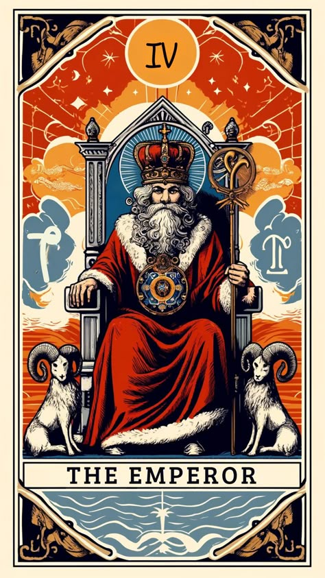 Explore the power of The Emperor in tarot, a symbol of authority and structure. Discover its meanings and how it influences leadership and discipline. This pin delves into The Emperor's symbolism and offers insights on utilizing its energy for personal growth and leadership. Perfect for both tarot beginners and enthusiasts looking to build a solid foundation for their ambitions. #Promotion Tarot The Emperor, Tarot Beginners, The Emperor Tarot Card, Emperor Tarot Card, Emperor Tarot, The Emperor Tarot, Strength Tarot, Animal Tarot, Angel Oracle Cards