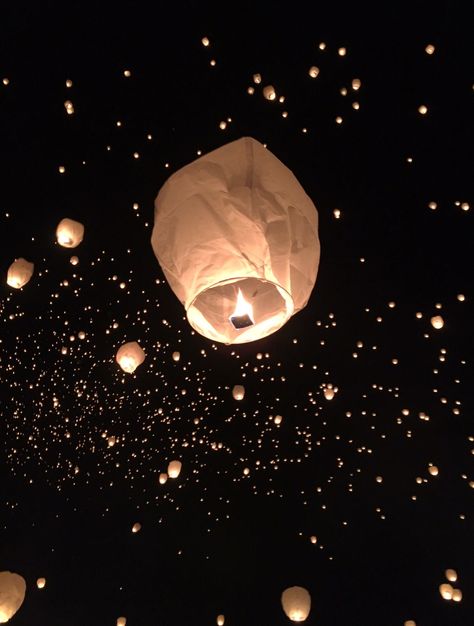 Lantern Aesthetic, Organizing Events, Rapunzel Aesthetic, Festival Aesthetic, Thailand Phuket, Floating Lanterns, Sky Lanterns, Floating Lights, Lantern Festival