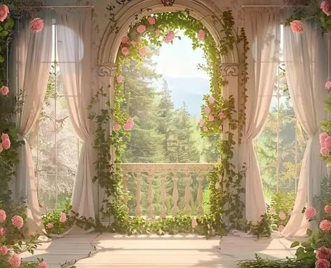 Coquette House Aesthetic, Princess House Aesthetic, Reverie Aesthetic, Fairy Living Room, Castle Aesthetic, Pretty Landscapes, Iphone Wallpaper Photos, Fantasy Places, Princess Aesthetic