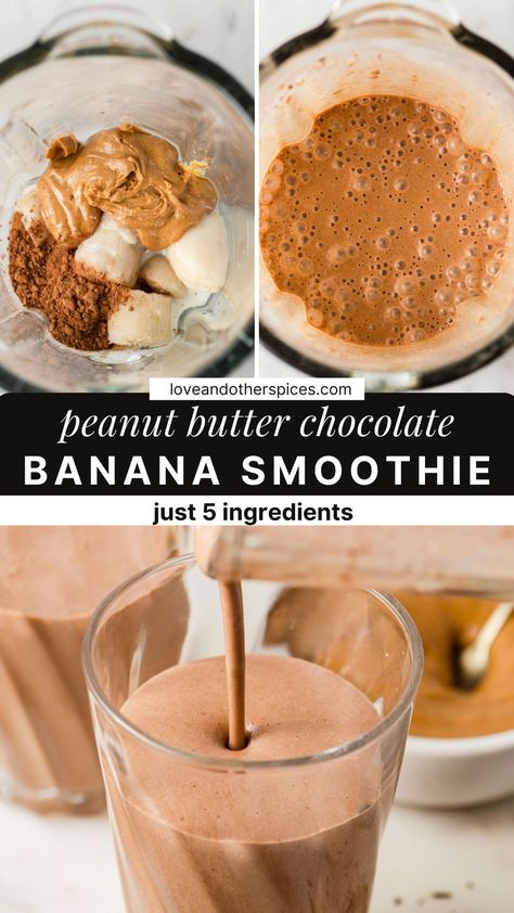 Mocha Banana Smoothie, Chocolate Pb Banana Smoothie, Chocolate Elvis Planet Smoothie, Healthy Chocolate Peanut Butter Banana Smoothie, Choco Banana Smoothie, Choc Peanut Butter Smoothie, Slim Fast Shake Recipes Chocolate, Pb Banana Protein Smoothie, Chocolate Banana Protein Smoothie